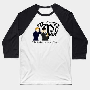 the mikaelson brothers klaus and elijah mikaelson mikaelsons' symbol crest  the originals Baseball T-Shirt